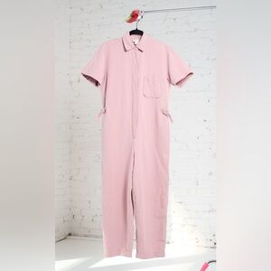 Club Monaco Short Sleeve Utility Jumpsuit Size 6